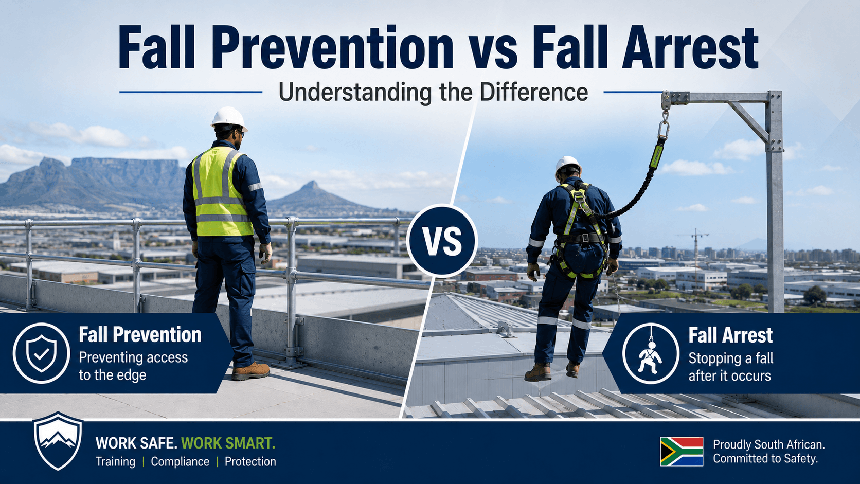 Fall Prevention vs Fall Arrest