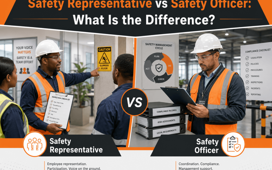 Safety Representative vs Safety Officer: What Is the Difference?
