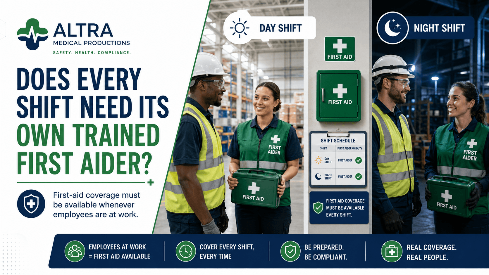 First Aider on every shift